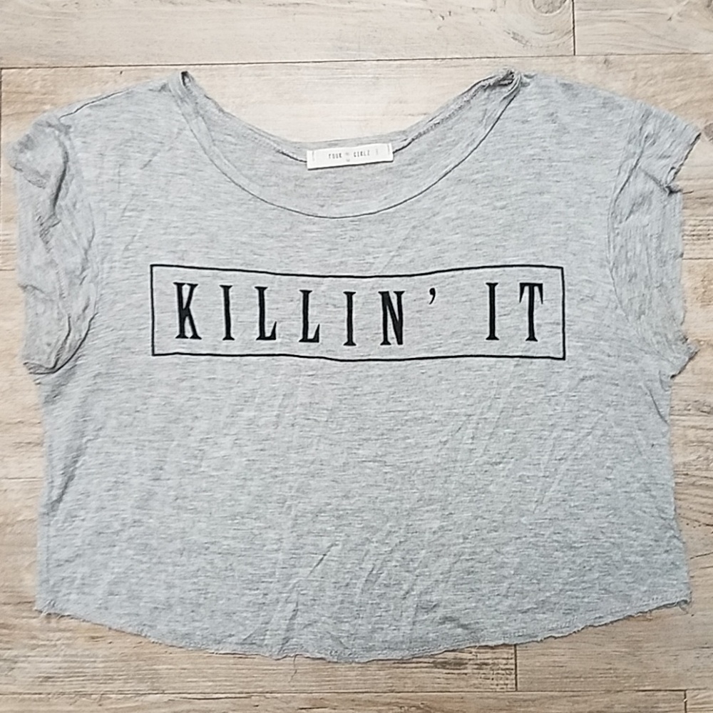 Killin' it crop 🌈